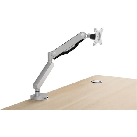Juki Furniture 21 in. USB Monitor Arm Single, Silver JU3200471